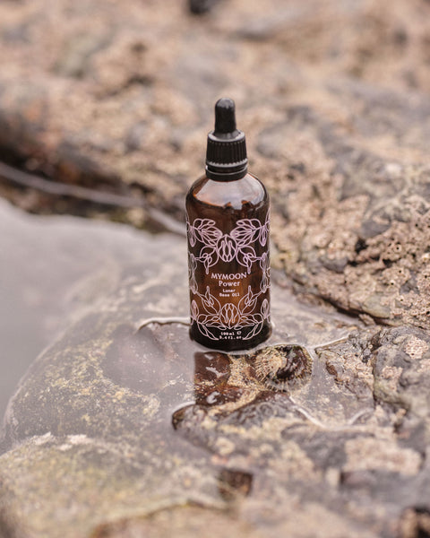 Lunar massage oil